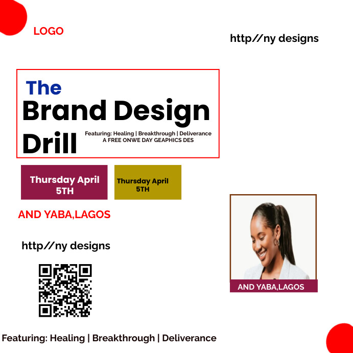 BRAND DESIGN Instagram Post template