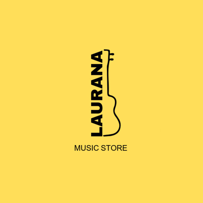 Brand/instruments/ukulele/store/concert/guitar/studio/shop/lessons/musical Logo template