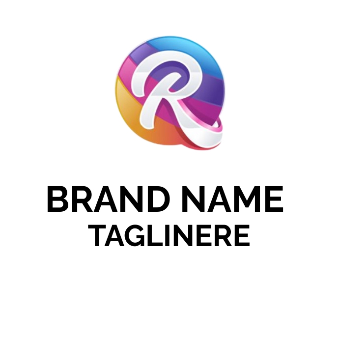 brand name Logo template