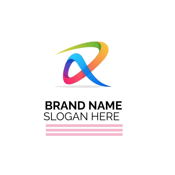 Brand Name Example Design Simple BRAND NAME Template | PosterMyWall