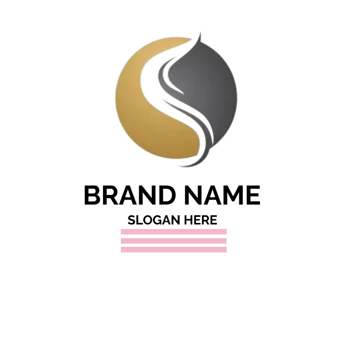 Brand Name Example Design Simple brand name Template | PosterMyWall