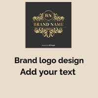 Brand name logo Template | PosterMyWall