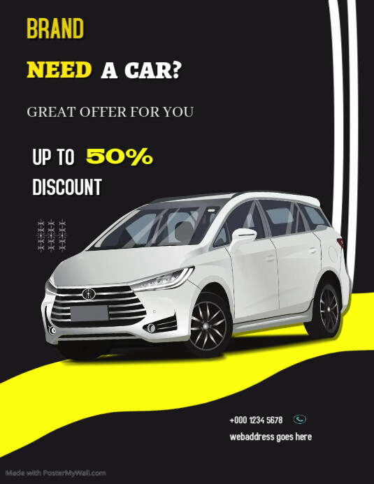 brand new car offer Template | PosterMyWall