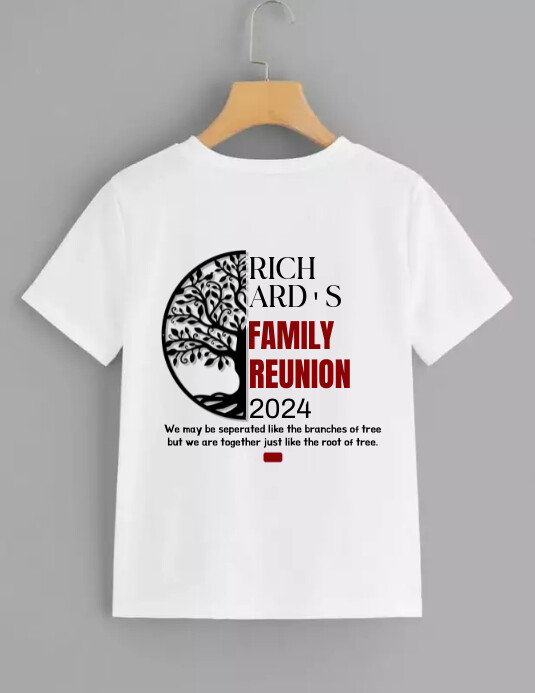 T Shirt Design For Family Reunion Together We Make A Family Reunion T