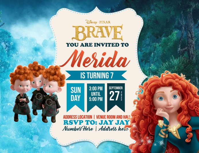 Brave Template | PosterMyWall