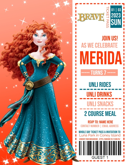 Brave Template | PosterMyWall