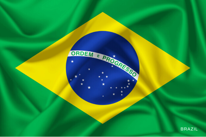 Brazil Flag Template PosterMyWall
