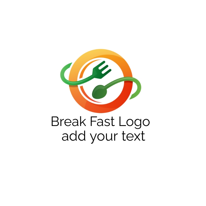 Break Fast Logo Template | PosterMyWall