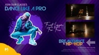 Breakdance Hip Hop Dance Classes Video Ad Template Digital Display (16:9)