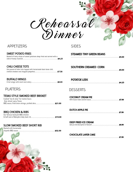 Breakfast Buffet Template PosterMyWall