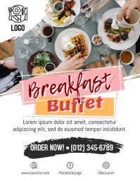 Breakfast event flyer template | PosterMyWall