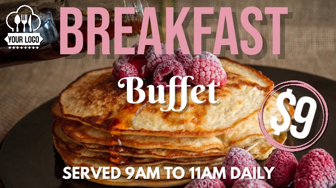 Breakfast Buffet Template PosterMyWall
