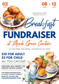 Breakfast A4 template