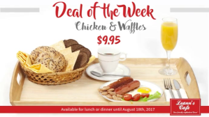 Breakfast Discount Video Template Digital Display (16:9)