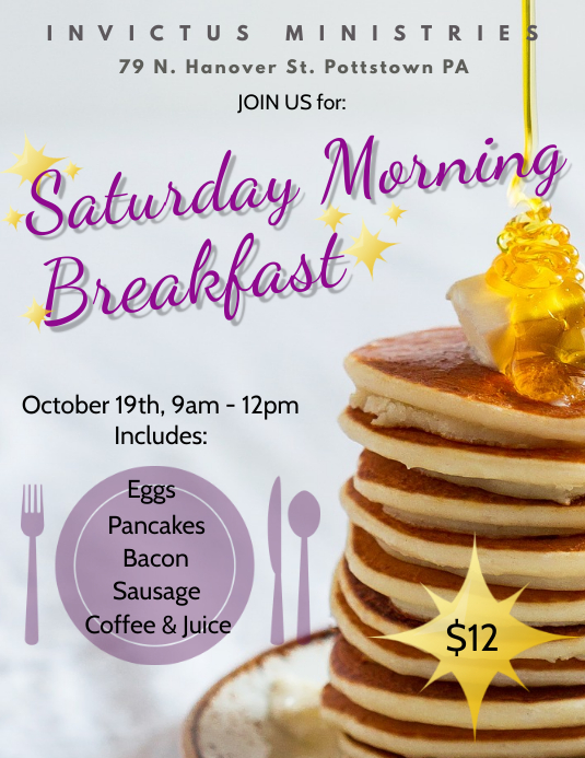 Breakfast event Template | PosterMyWall