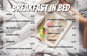 Breakfast Menu Template PosterMyWall
