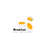 Branco Breakfast Logo Logo Template