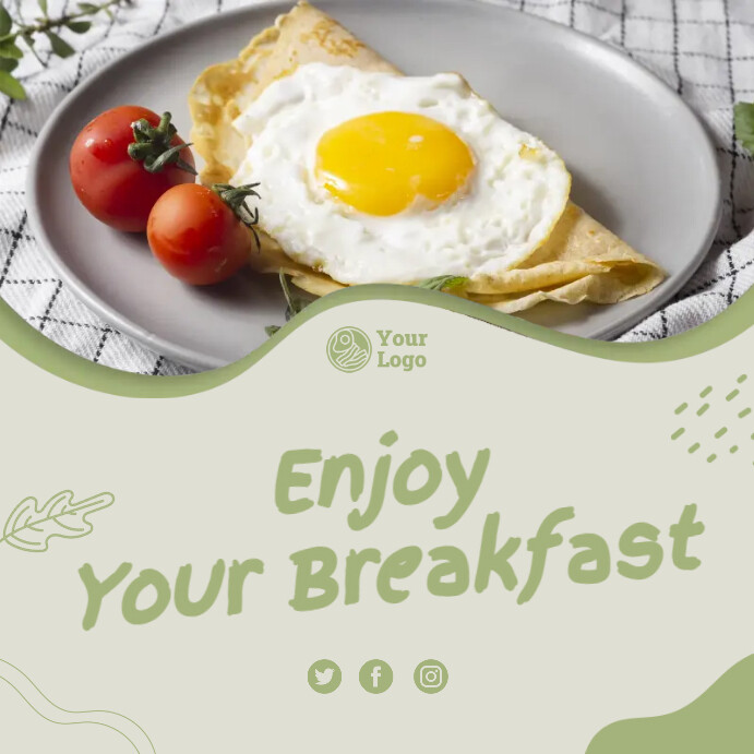 Copy of Breakfast Meal Ads | PosterMyWall