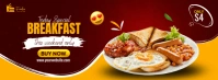 Breakfast Menu Cover template