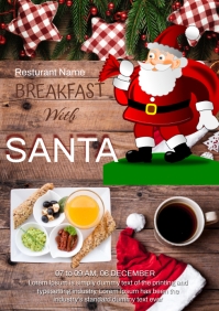 Breakfast With Santa Template PosterMyWall