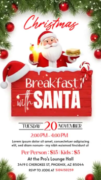 Breakfast With Santa รีลบน Instagram template