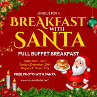 Breakfast with Santa Template | PosterMyWall
