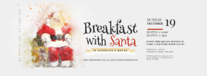 Breakfast with Santa Facebook Cover Facebook-coverfoto template