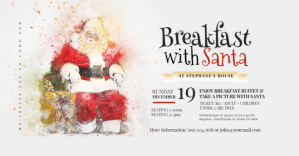 Breakfast with Santa Facebook Shared Image template
