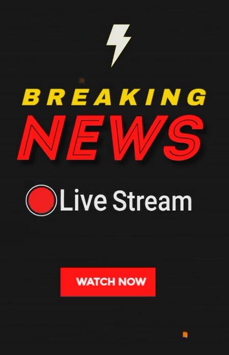 Breaking News Template PosterMyWall
