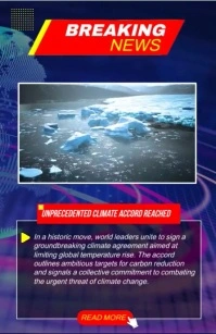 Breaking news Tablóide template