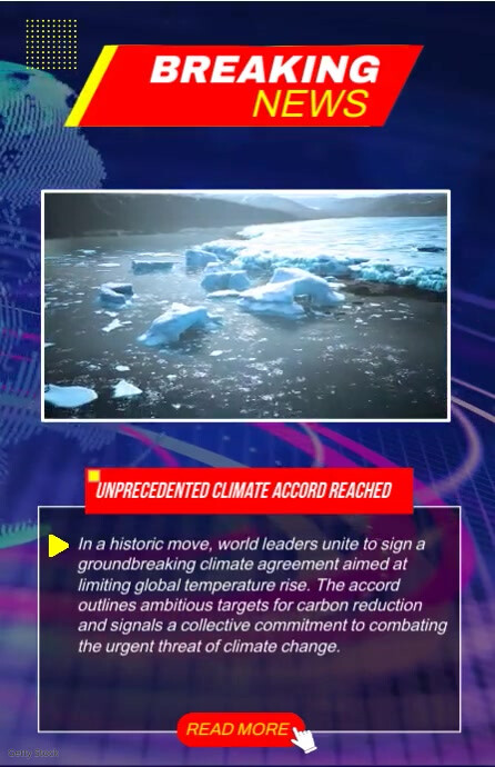 Breaking News Template PosterMyWall