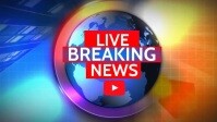 Breaking news live Template | PosterMyWall