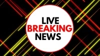 Breaking News Live Youtube Thumbnail,reaking template