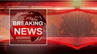 Breaking News Zoom Virtual Background Video Presentation (16:9) template