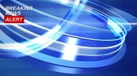 Breaking News - Zoom Virtual Background Video Presentation (16:9) template