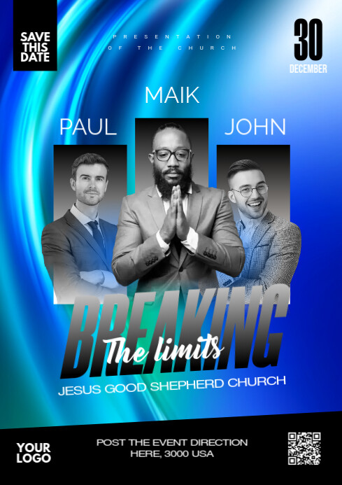 Breaking the limits A3 template