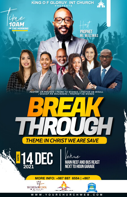 breakthrough Template | PosterMyWall