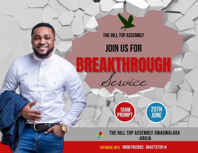 Copy of Breakthrough | PosterMyWall