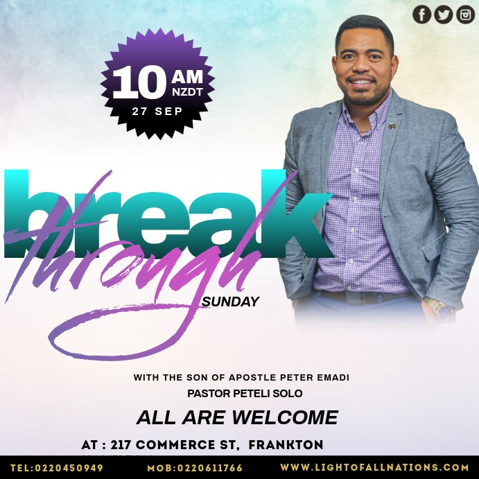 Copy of Breakthrough | PosterMyWall