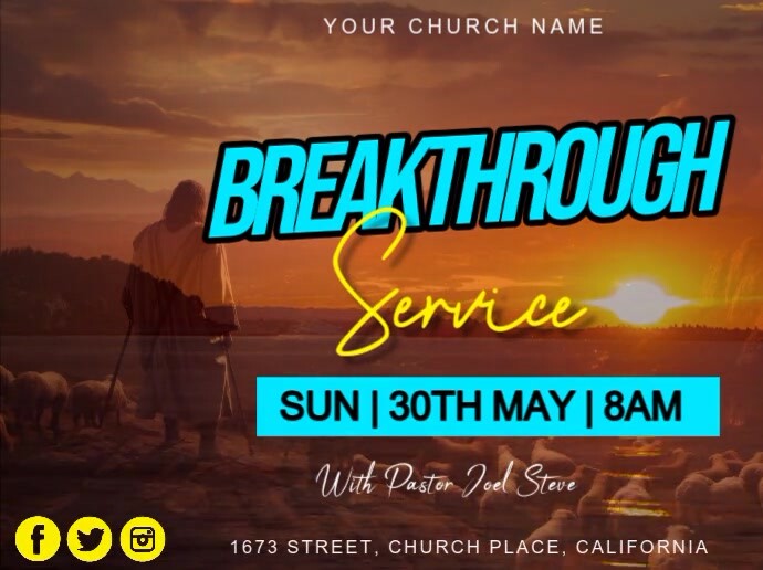 breakthrough service 演示 template