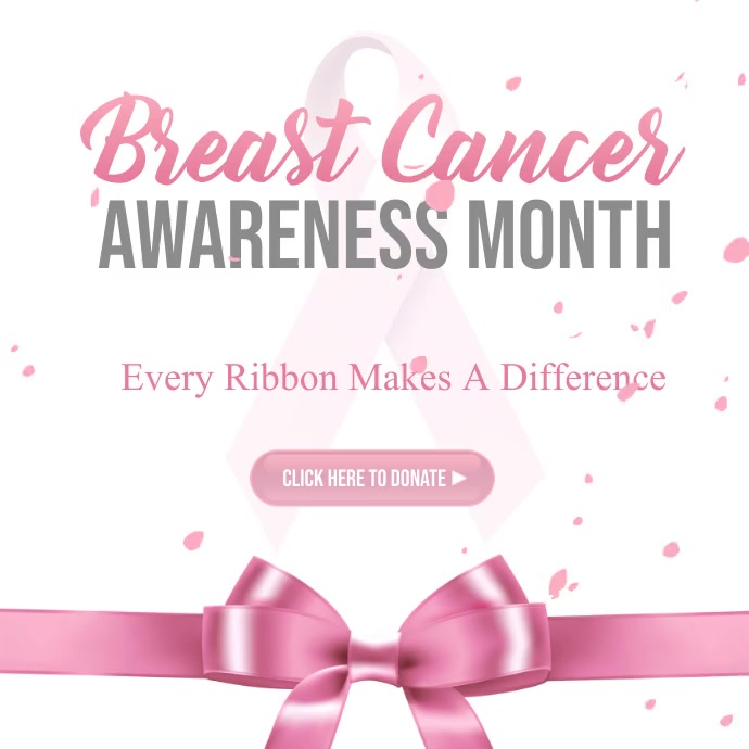 breast cancer ads Template | PosterMyWall