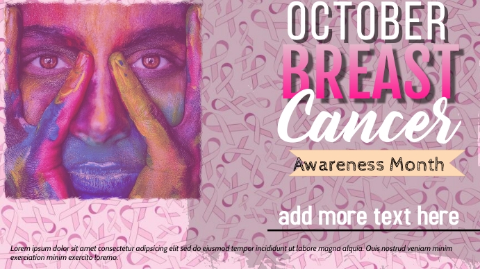 breast cancer awareness (1) Digital Display (16:9) template