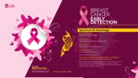 Breast Cancer Awareness Blog header template