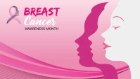 Breast Cancer Awareness Blog Header template