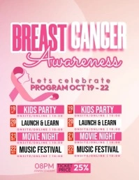 Breast Cancer Awareness Flyer (US Letter) template