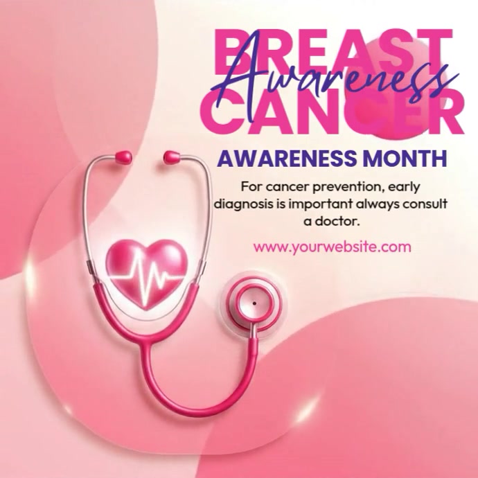 Copy of Breast Cancer Awareness Instagram Post | PosterMyWall
