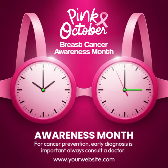 Copy of Breast Cancer Awareness Instagram Post | PosterMyWall