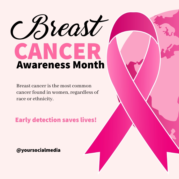 Copy of Breast Cancer Awareness Instagram Post | PosterMyWall