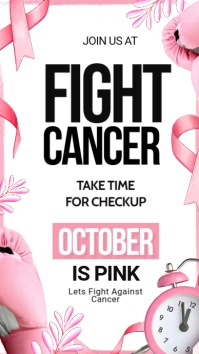 breast cancer awareness Instagram story template