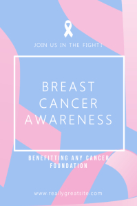 Breast Cancer Awareness Modern Poster Template Postermywall